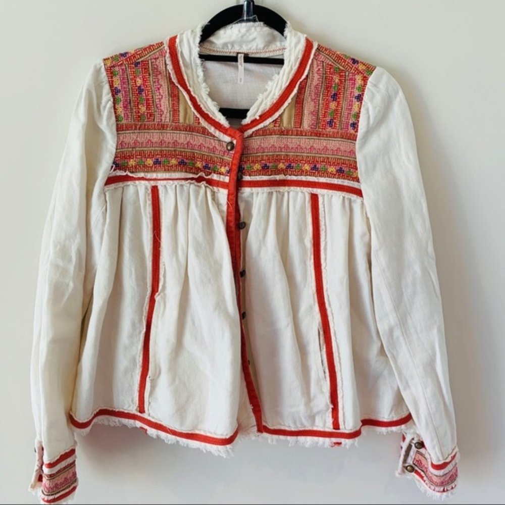 Free People Prairie Swing Jacket